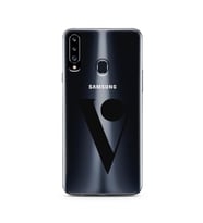 Samsung A20s Harf Tasarımlı Telefon Kılıfı V-Harfi 