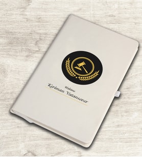 Kişiye Özel Mesleki Hakime Temalı Defter 81341