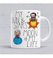Khaleesi ve Khal Drogo Kupa Bardak Porselen