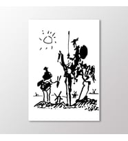 Arty Tablo Don Quixote Tablo (Karışık)