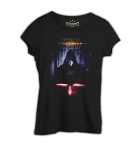 Star Wars - The Force Awakens 9 Siyah Bayan Tshirt