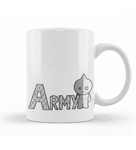 Bts Meets Bt21 Army Kupa Bardak Porselen