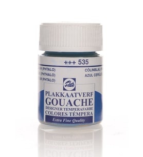 TALENS GOUACHE JAR 16ML CER. BLUE PHTH. 