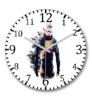 Half Life Gordon Freeman Duvar Saati Bombeli Gercek Cam