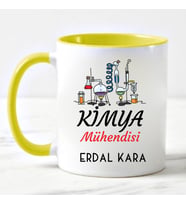 Kimya Mühendisi Kupa Bardağı Sarı
