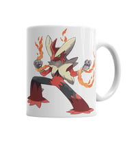 Pokemon Go Pikachu Blaziken Kupa Bardak Porselen