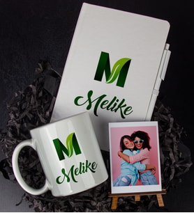 Kişiye Özel Defter Kalem Kupa Ve Fotoğraflık Seti 85903