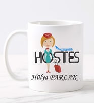 Hostes  Kupa (Beyaz)