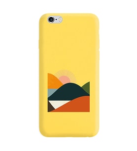 Sarı Lansman Telefon Kılıfı Iphone 6