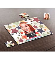 BK Gift Kişiye Özel 8 Mart Bugün Benim Karikatürlü Ahşap Puzzle-1