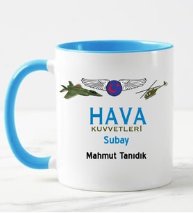 Hava Kuvvetleri Subay Kupa Bardağı Mavi