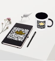 BK Gift Kişiye Özel Sınıf Öğretmeni Temalı Siyah Defter Kalem Kupa Seti - 3