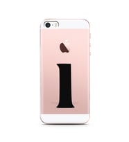 Iphone 5s Harf Tasarımlı Telefon Kılıfı I-Harfi 