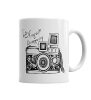 Foto Camera Kupa Bardak Porselen