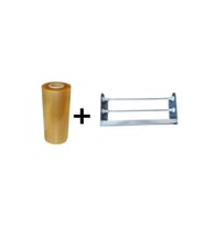 Streç film dispenseri kayar bıçaklı+1500x30cm 8mikron streç