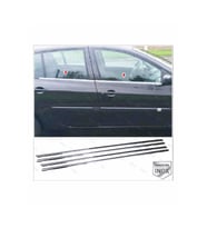 Renault Clio 3 HB Krom Cam Çıtası 4 prç. 2009-2013 P. Çelik
