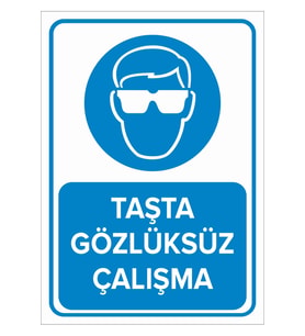 MIGNATIS - Taşta Gözlüksüz Çalışma Levhası - Sac Malzeme 25x35cm