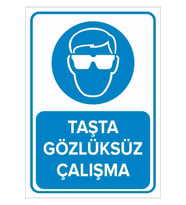 MIGNATIS - Taşta Gözlüksüz Çalışma Levhası - Sac Malzeme 25x35cm