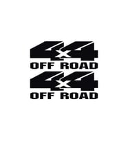 4X4 Off Road Sticker Yapıştırma 30CM