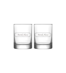 Kişiye Özel İkili Tekila Shot Bardağı Model - 20