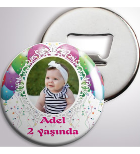 Doğum Günü Açacaklı Magnet Renkli Balonlu Konsept