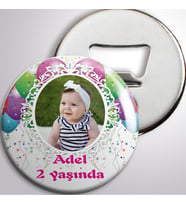 Doğum Günü Açacaklı Magnet Renkli Balonlu Konsept