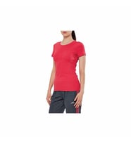 Lescon 15S-2210 Siyah Penye Bayan T-shirt (Kırmızı)