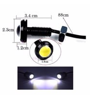 Kartal Gözü Takım Gündüz Farı Eagle Eye Led Beyaz