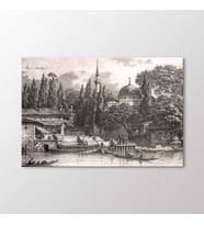 Arty Tablo Beşiktaş İskelesi Tablo (Karışık)