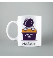 Astronot Kupası Kişiye Özel