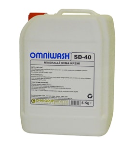 Omniwash Sd-40 Mineralli Ovma Temizlik Kremi 5000Ml