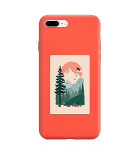 Turuncu Lansman Telefon Kılıfı Iphone 7 Plus