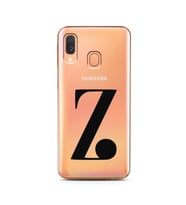 Samsung A40 Harf Tasarımlı Telefon Kılıfı Z-Harfi 