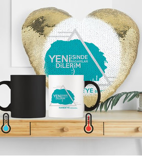 BK Gift Kişiye Özel Yeni İş Tebrik Sihirli Set 1 Altın Yaldız