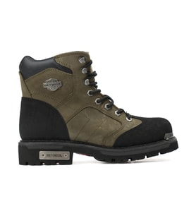 Harley Davidson Haki Erkek Botu 025M100530-Grey-Derı