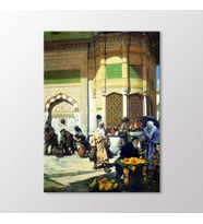 Arty Tablo İstanbul' da Bir Çeşme 1872 Tablo (Karışık)