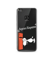 Snoopy Tasarımlı Süper Şeffaf Silikon Telefon Kılıfı Huawei P9 Lite 2017 