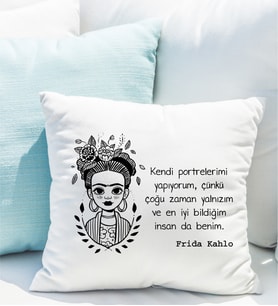 Kişiye Özel Frida Kahlo Yastık