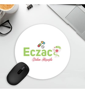 Eczacıya Hediye Oval Mousepad
