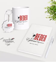 BK Gift Kişiye Özel Beden Eğitimi Öğretmeni Kupa Anahtarlık Beyaz Defter Kalem Hediye Seti (Model 1)