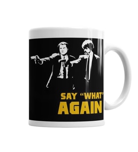 Pulp Fiction Black Kupa Bardak Porselen