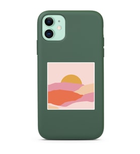 Koyu Yeşil Lansman Kılıf iPhone 11
