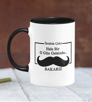 BK Gift Kişiye Özel Babalar Günü Temalı Siyah Kupa Bardak 31303s