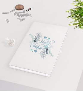 BK Gift Kişiye Özel Sevgililer Günü Beyaz Defter-122