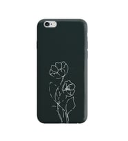 Iphone 6 Çizgi Tasarımlı Siyah Lansman Telefon Kılıfı