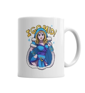 Dota 2 World Of Warcraft Crystal Maiden Kupa Bardak Porselen