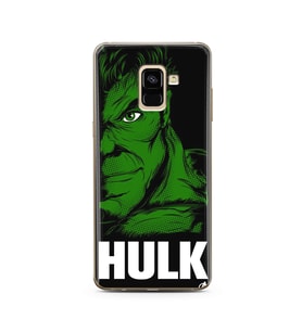 Hulk Tasarım Süper Şeffaf Silikon Telefon Kılıfı Samsung A8 Plus