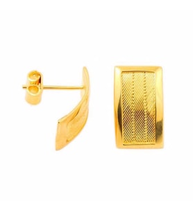 Trabzon Küpe 5,08 Gram 14 Ayar Altın