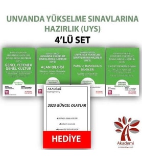 Bankacılar İçin Unvanda Yükselme Sınavlarına Hazırlık 4'lü Set
