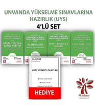 Bankacılar İçin Unvanda Yükselme Sınavlarına Hazırlık 4'lü Set